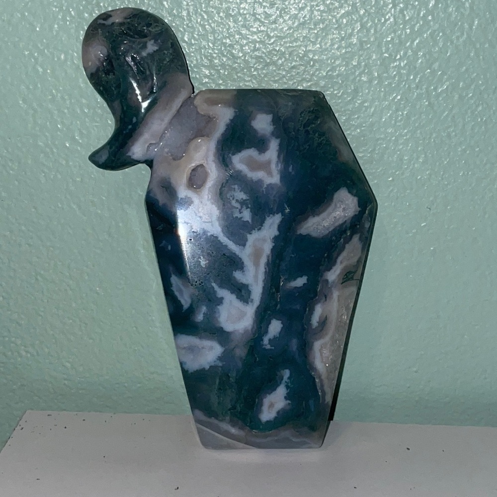 Miss Agate Ghost and Coffin